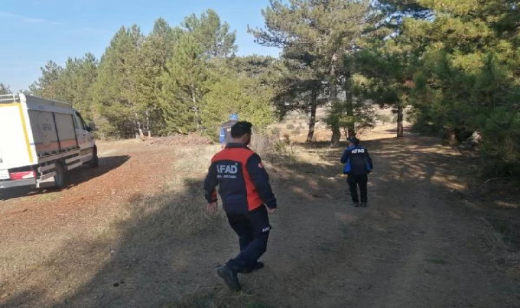 Mantar toplamak için gittiği ormanda kayboldu