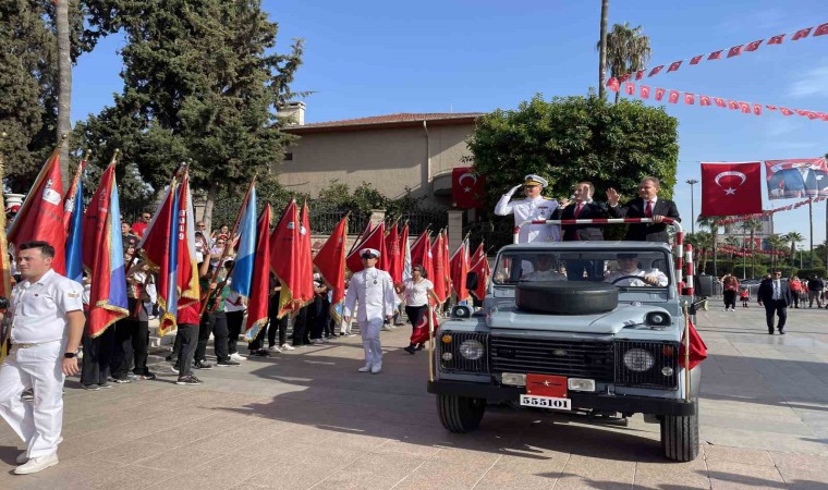 Mersinde Cumhuriyet Bayramı coşkuyla kutlandı