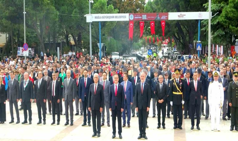 Muğlada cumhuriyetin 100üncü yılı kutlanmaya başladı