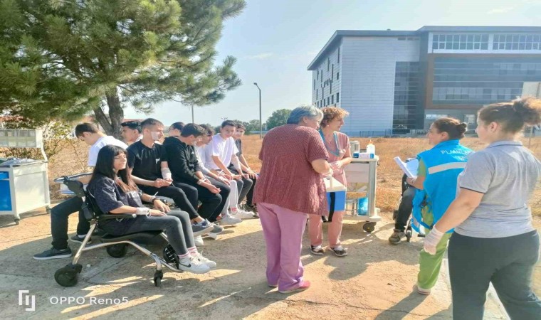 Muratlıda HAP tatbikatı yapıldı