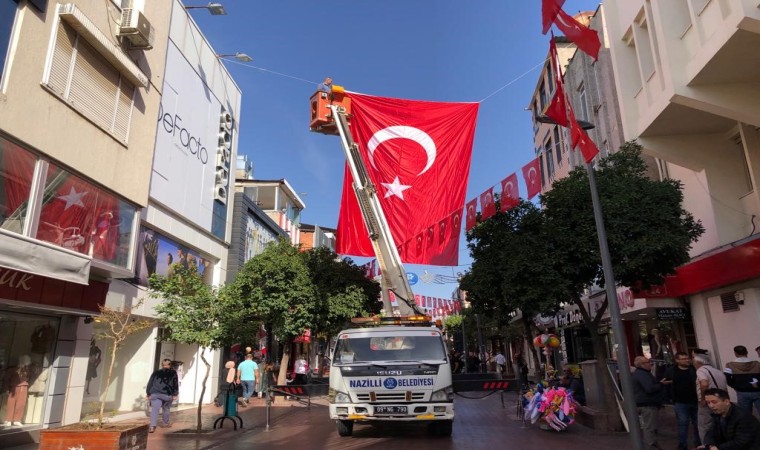 Nazillide 100. yıl heyecanı başladı