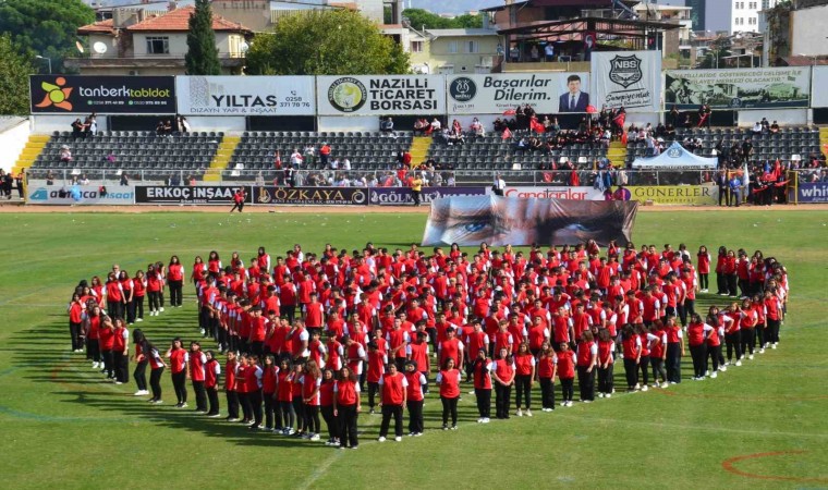 Nazillide coşkulu 100. yıl kutlaması