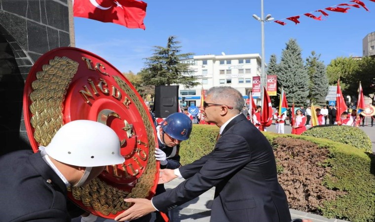 Niğdede Cumhuriyet Bayramı kutlamaları başladı