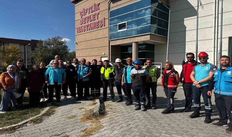 Niğdede HAP Tatbikatı yapıldı