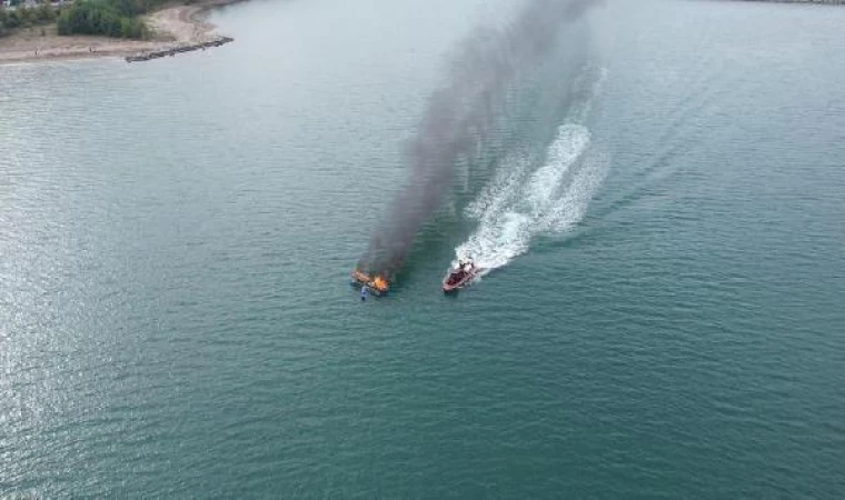 OGU Havalimanı’nda, denize acil iniş yapan uçağa müdahale tatbikatı