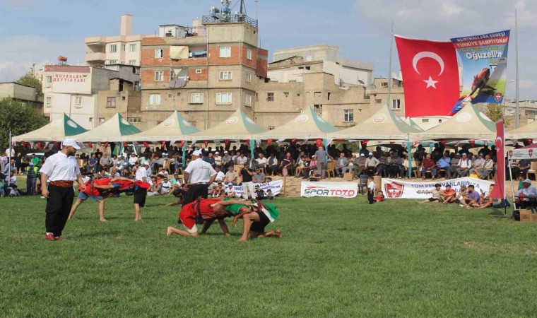 Oğuzelinde festival coşkusu Aşırtmalı Aba Güreşi Türkiye Şampiyonası ile sona erdi