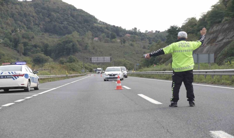 Orduda bir haftada yaklaşık 16 bin araç denetlendi