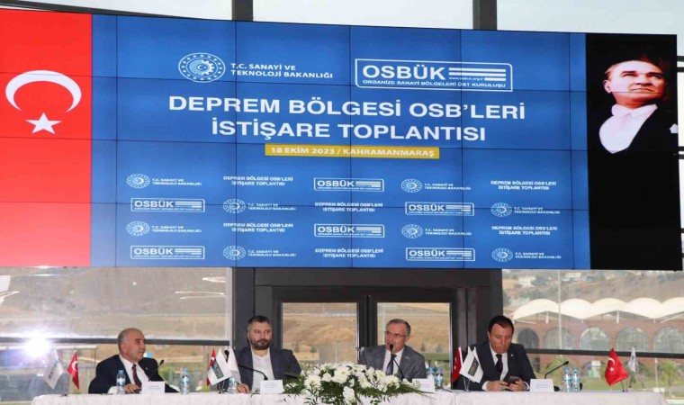 OSBÜK deprem bölgesindeki OSBlerle buluştu