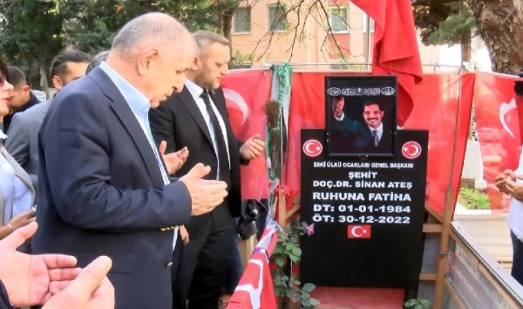 Özdağ:  Ali Rıza Bey’in kabri şehitlikte olmalı