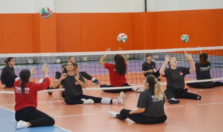 (ÖZEL) Oturarak Voleybol Kadın Milli Takımı, Avrupa Şampiyonası’na hazır