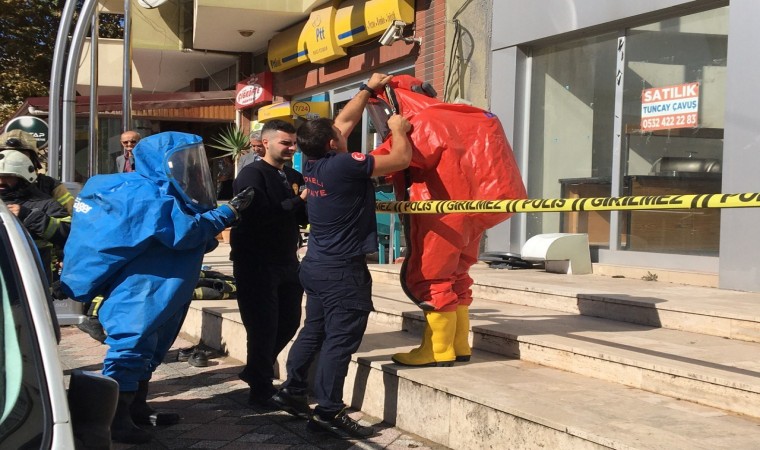 Patlamanın olduğu sokakta gaz kokusu paniği