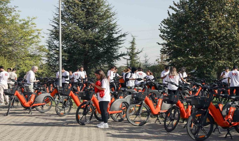 Pedallar cumhuriyetin 100. yılı için çevrildi