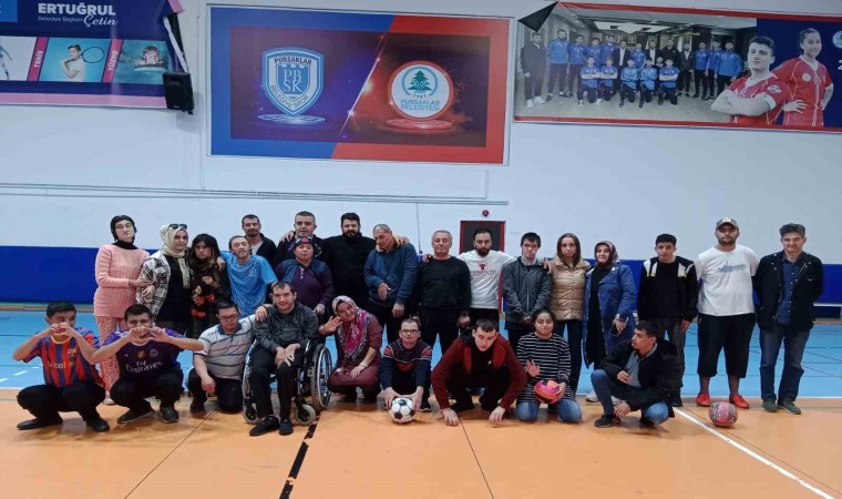 Pursaklarda özel gereksinimli vatandaşlar için spor vakti