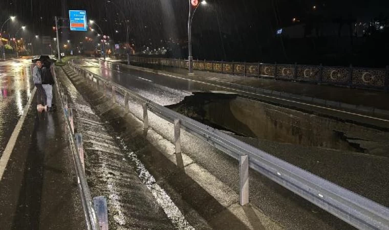 Rize’de sağanak; dereler taştı, heyelanlar meydana geldi, 23 köy yolu ulaşıma kapandı (3)