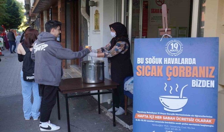 Sabah çorbaları Tepebaşından