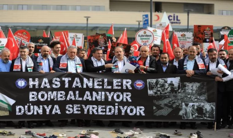 Sağlık-Sen’den İsrail protestosu