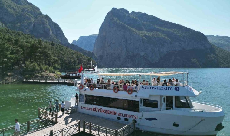 Şahinkaya Kanyonu, 3 ayda 70 bini aşkın ziyaretçiyi ağırladı