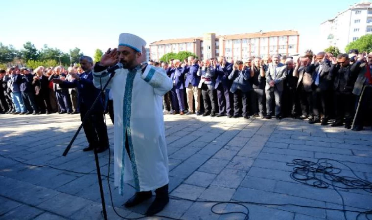 Samsun’da Filistin’de hayatını kaybedenler için gıyabi cenaze namazı