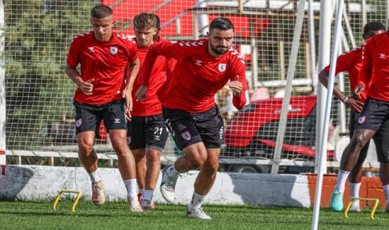 Samsunspor, Ankaragücü maçı hazırlıklarını tamamladı