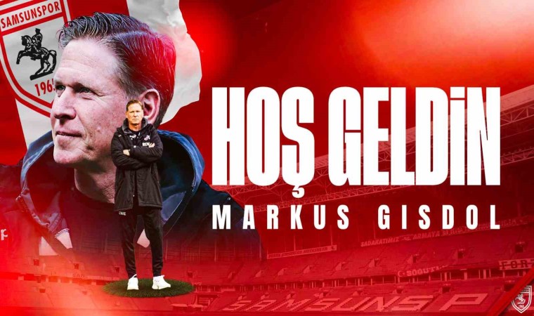 Samsunsporun hocası Markus Gisdol oldu