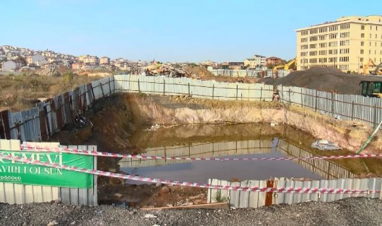 Sancaktepe’de acılı baba 3 çocuğunu kaybettiği inşaat alanının yanında konuştu