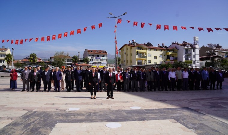 Seydikemerde cumhuriyetin 100. yılı kutlama törenleri başladı