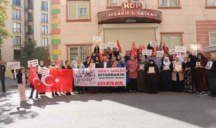 Siirtli annelerden, Diyarbakır annelerine destek ziyareti