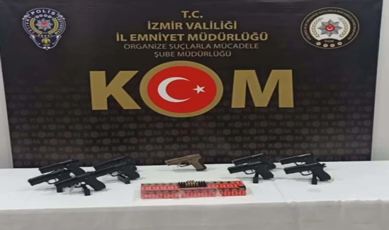 Silah kaçakçılığı yapan 3 çete çökertildi: 8 gözaltı