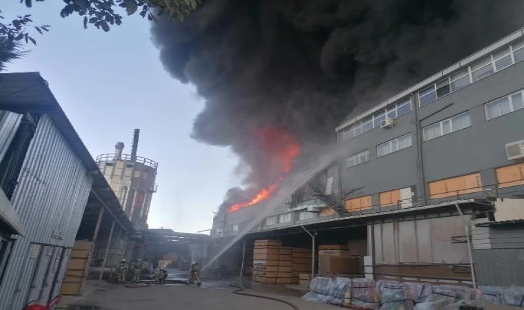 Silivri’de fabrika yangını - 3