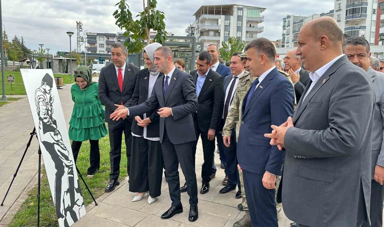 Siverekte Cumhuriyetin 100. Yılında resim sergisi