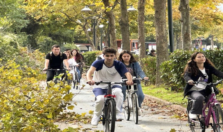 SUBÜ Turizm Fakültesinden 100. Yıl Bisiklet Turu