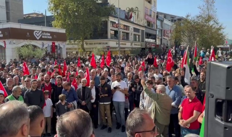 Sultanbeylide STKlardan Filistine destek açıklaması