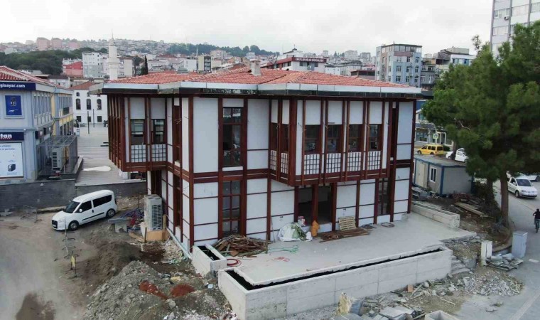 Sümbül Konağının yüzde 98i tamamlandı