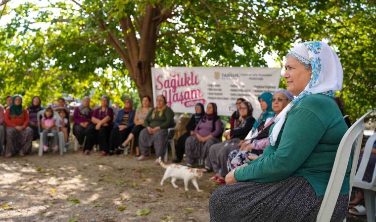 Tarsusta sağlıklı yaşam atölyesi düzenlendi