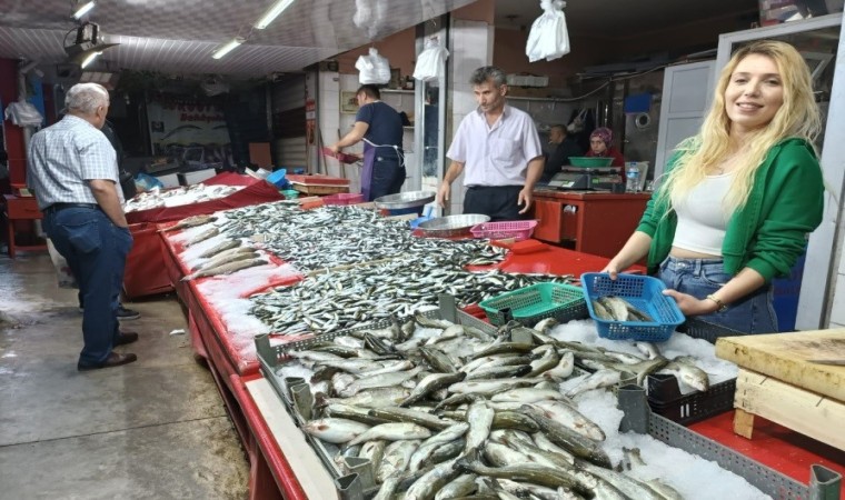 Tavşanlı balık pazarında hareketlilik