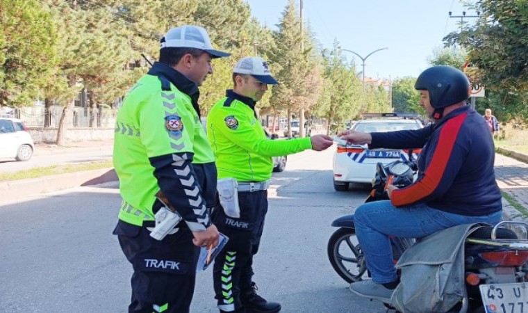 Tavşanlıda trafik denetimleri