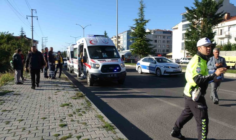 Tavşanlıda trafik kazası: 1 yaralı