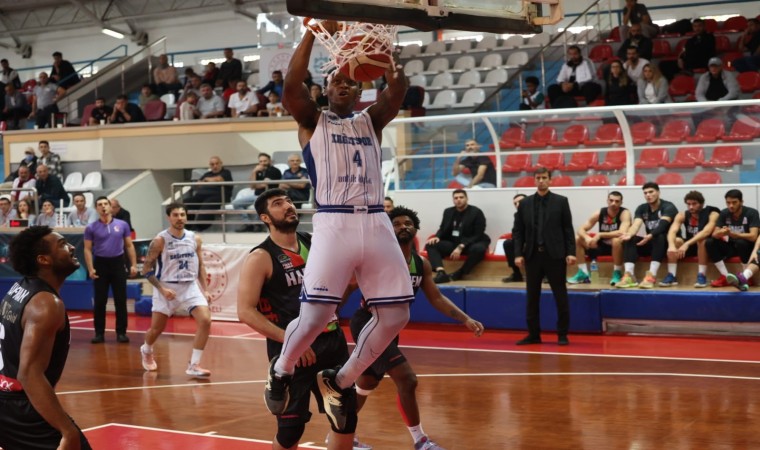 TBL: Kocaeli BŞB Kağıtspor: 80 - Harem Spor: 81