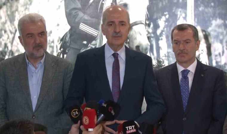 TBMM Başkanı Numan Kurtulmuş:” Biz Ortadoğuda barıştan yanayız”