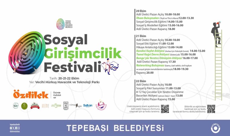 Tepebaşından sosyal girişimcilik festivali