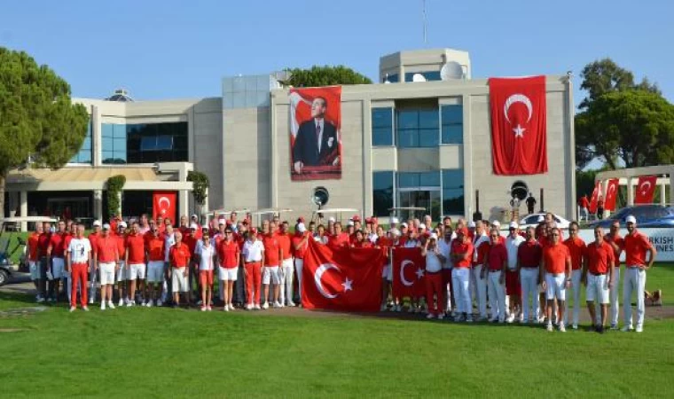 TGF 100. Yıl Cumhuriyet Kupası Golf Turnuvası Antalya’da başladı