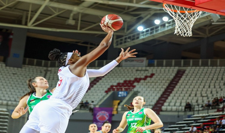 Toroslar Kadın Basketbol Takımı Avrupada ikinci galibiyetini aldı