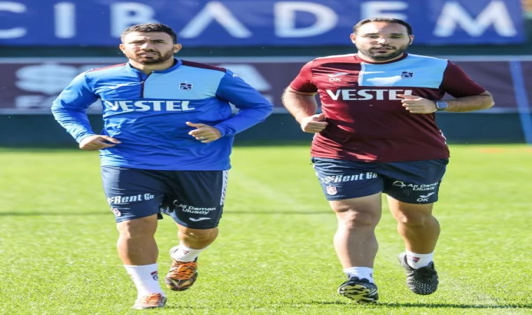 Trabzonspor’da Trezeguet ve Bardhi idmanda