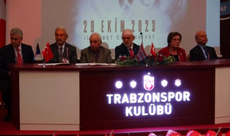 Trabzonspor’un Divan Genel Kurulu yapıldı; kulüp borcu 3 milyar 831 milyon TL