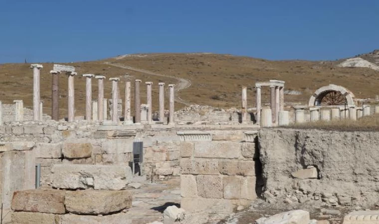 Tripolis Antik Kenti’nde, Kurtuluş Savaşı döneminden kalma siper bulundu