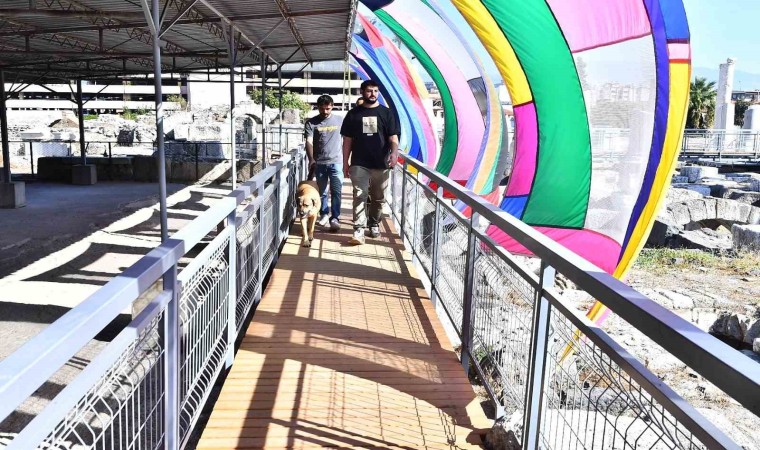 Turistler, Agora Ören Yerindeki tarihe yakından tanıklık edecek