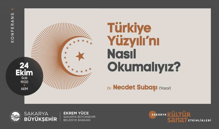 ‘Türkiye Yüzyılını Nasıl Okumalıyız? konferansı AKMde