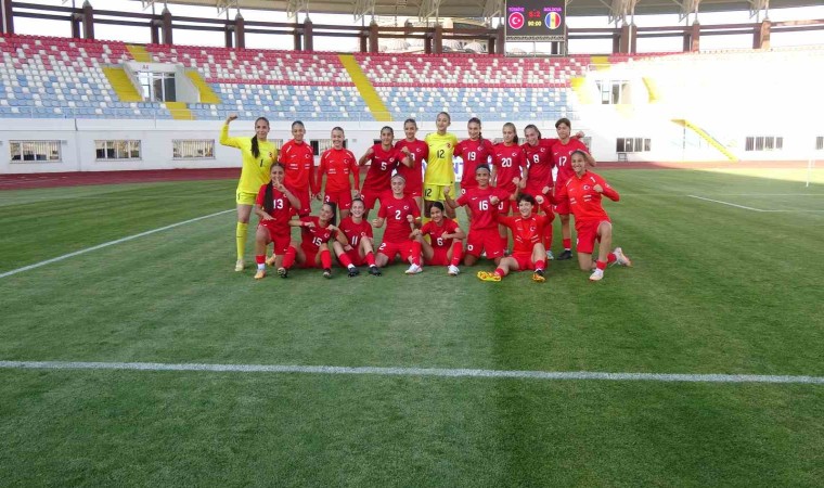 U17 Kadın Milli Takımı Avrupa Şampiyonasında Moldovayı 6-2 mağlup etti