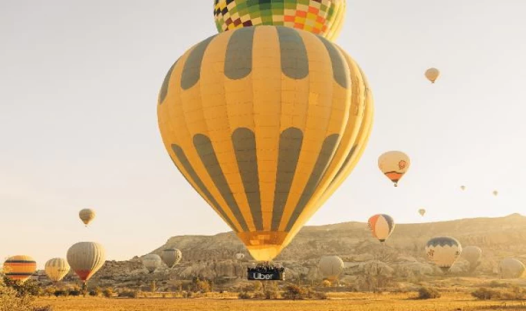 Uber Balon, Cumhuriyetin 100’üncü yılı için dünyada ilk kez Kapadokya’dan havalanacak 