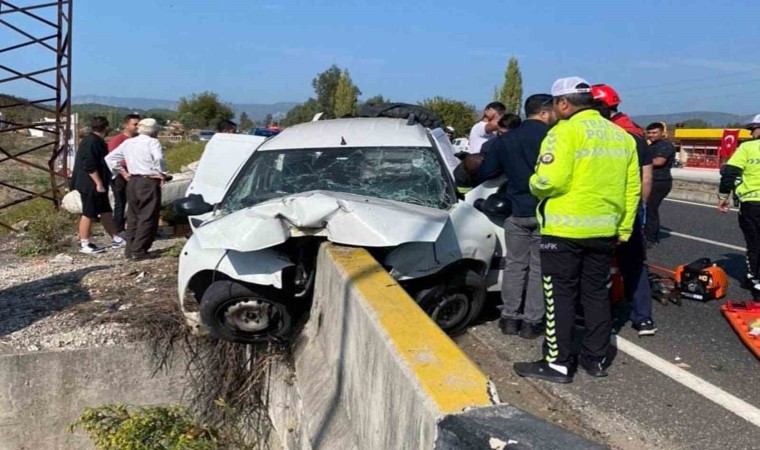 Ulada yine kaza; 1 yaralı